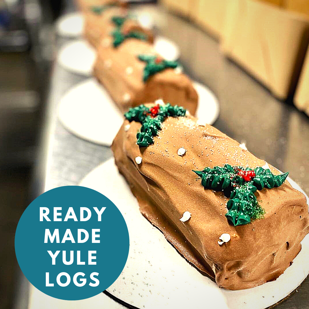 Mini Yule Logs  The Hop Handcrafted Ice Cream